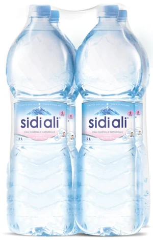 Eau minéral naturelle Sidi Ali 4 x 2 L