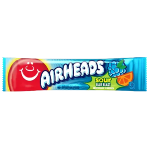 Airheads Bonbons À Mâcher Sour Blue Blast 16g