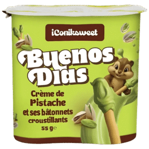 Buenos Dias Crème De Pistache Et Ses Bâtonnets Croustillants 55g