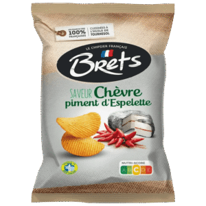 Chips Brets Saveur Chèvre Et Piment D’espelette 125g
