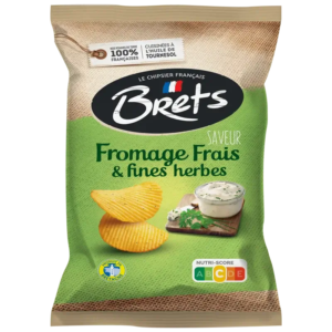Chips Brets Saveur Fromage Frais Et Fines Herbes 125g