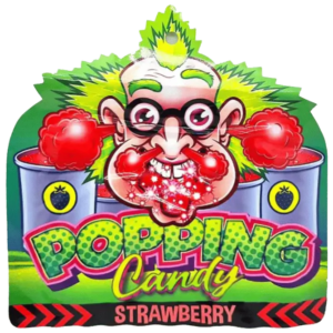 Dr Sour Popping Candy Fraise 15g