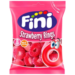 Fini Strawberry Rings 90g