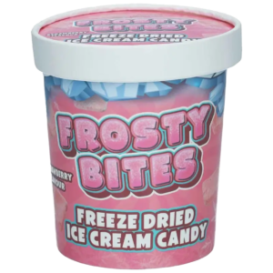 Frosty Bites Freeze Dried Ice Cream Candy Strawberry 40g