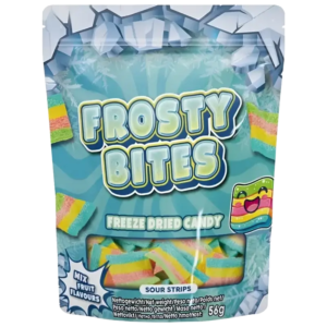 Frosty Bites Sour Strips 56g