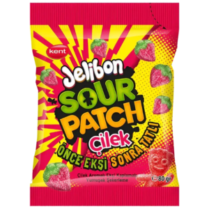 Jelibon Sour Patch Strawberry 80g