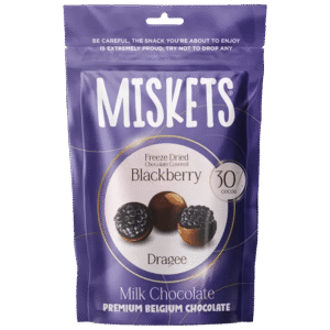 Miskets Freeze Dried Blackberry Milk Chocolate 80g