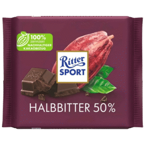 Ritter Sport 50% Cacao Mi-Sucré 100g